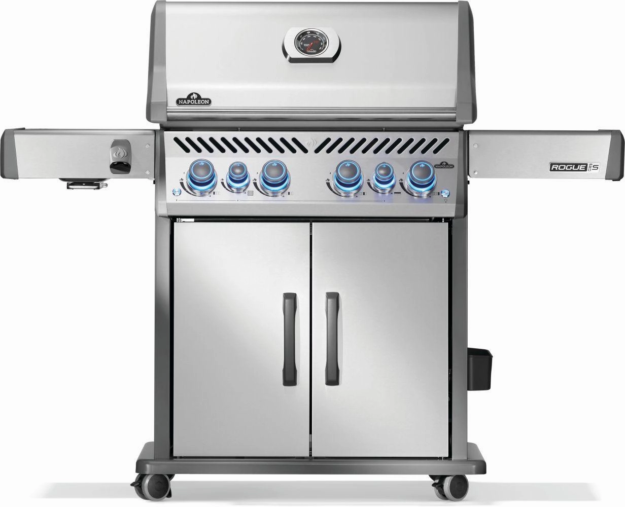 Napoleon Bbq RPS525RSIBPSS2 Rogue Pro-S 525 Rsib With Infrared Side And Rear Burner , Propane, Stainless Steel Pro Barbeque Grills,professional outdoor grill