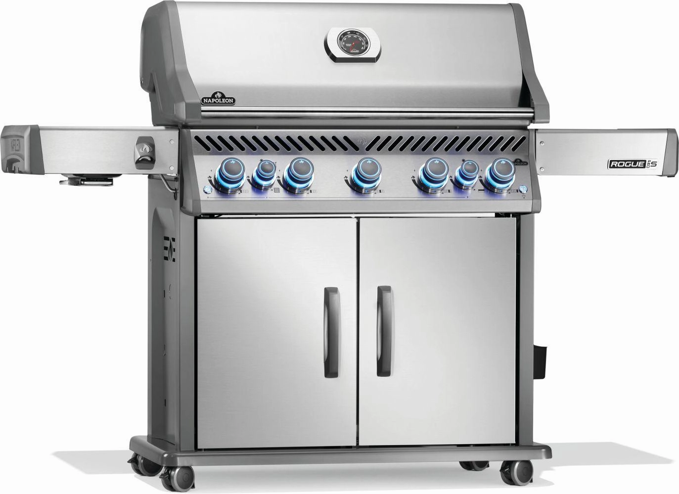 Napoleon Bbq RPS625RSIBPSS2 Rogue Pro-S 625 Rsib With Infrared Side And Rear Burner , Propane, Stainless Steel