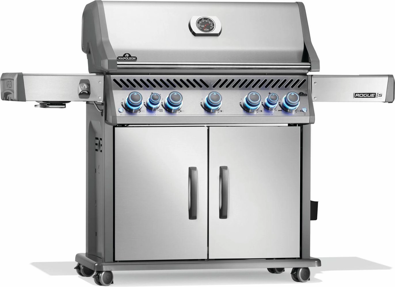 Napoleon Bbq RPS625RSIBPSS2 Rogue Pro-S 625 Rsib With Infrared Side And Rear Burner , Propane, Stainless Steel