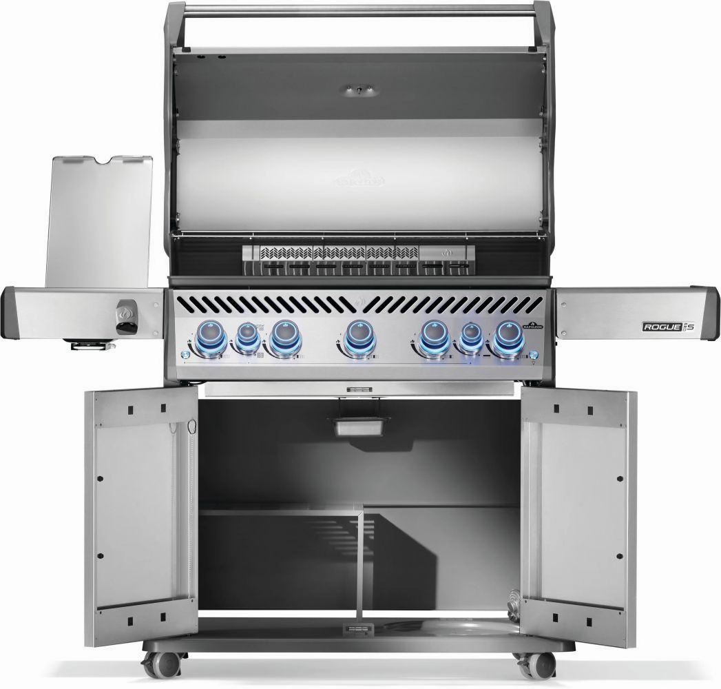 Napoleon Bbq RPS625RSIBPSS2 Rogue Pro-S 625 Rsib With Infrared Side And Rear Burner , Propane, Stainless Steel