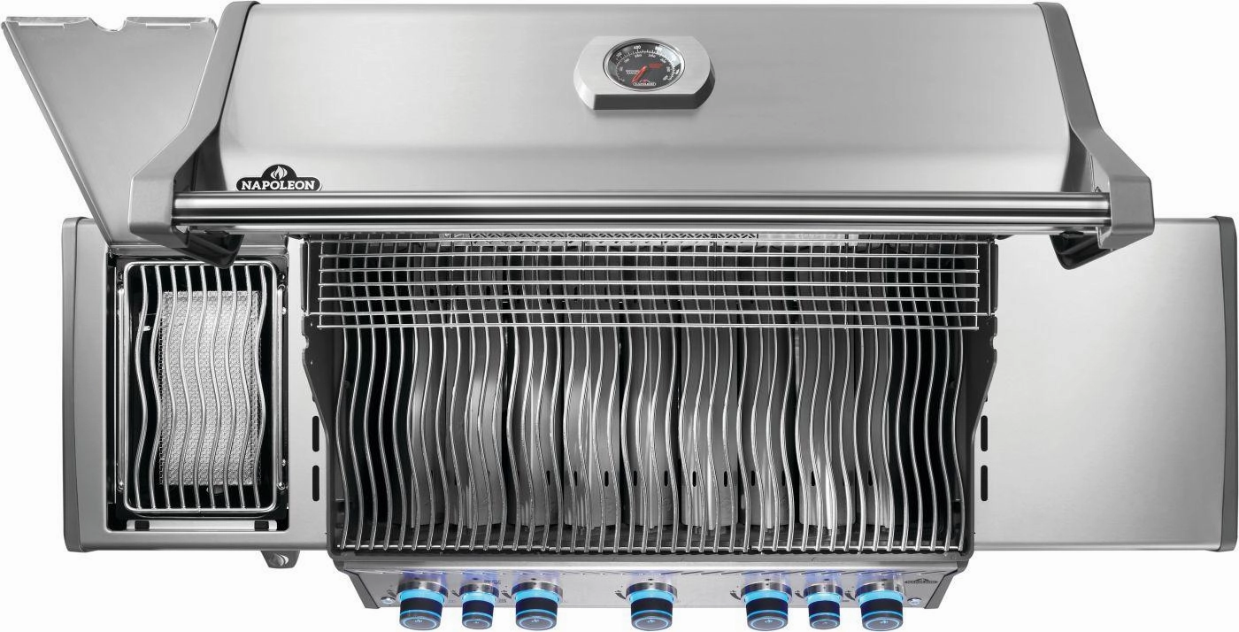 Napoleon Bbq RPS625RSIBPSS2 Rogue Pro-S 625 Rsib With Infrared Side And Rear Burner , Propane, Stainless Steel