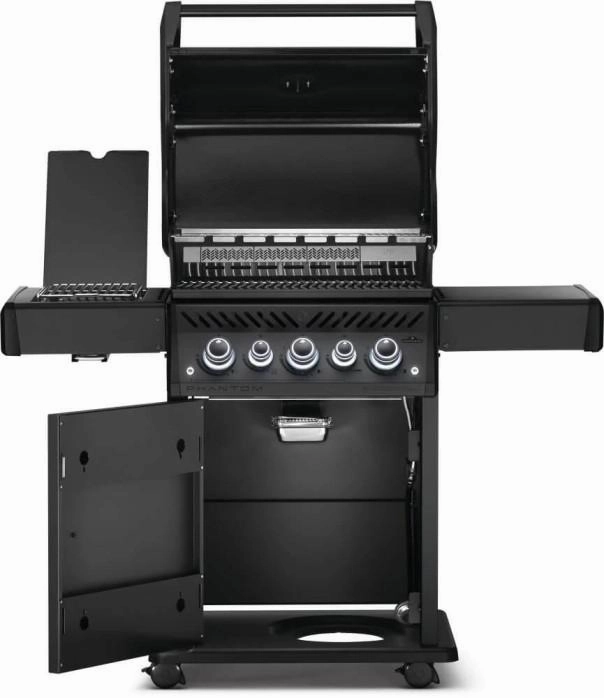 Napoleon Bbq RSE425RSIBPK1PHM Phantom Rogue Se 425 Rsib With Infrared Side And Rear Burners , Propane, Satin Black