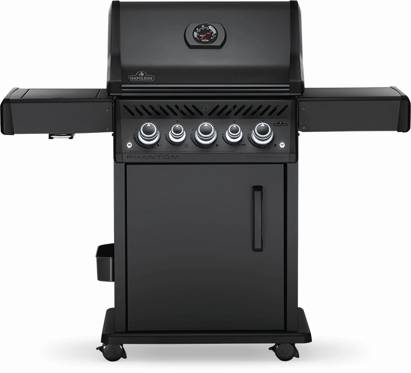 Napoleon Bbq RSE425RSIBPMK1PHM Phantom Rogue Se 425 Rsib With Infrared Side And Rear Burners , Matte/Matt Black , Propane Liquid Propane Barbeque Grills,propane gas grill