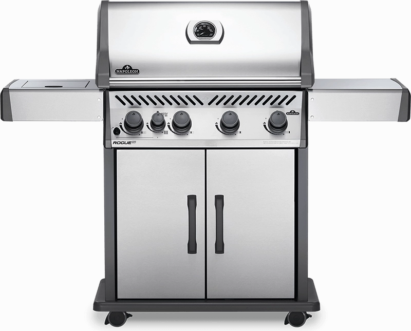 Napoleon Bbq RXT525SIBNSS1 Rogue Xt 525 Sib With Infrared Side Burner , Stainless Steel , Natural Gas Natural Gas Barbeque Grills,natural gas outdoor grill