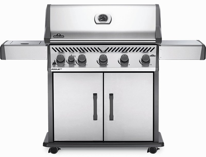 Napoleon Bbq RXT625SIBNSS1A Rogue Xt 625 Sib With Infrared Side Burner And Smoker Box , Stainless Steel , Natural Gas Barbeque Grills,outdoor bbq grill