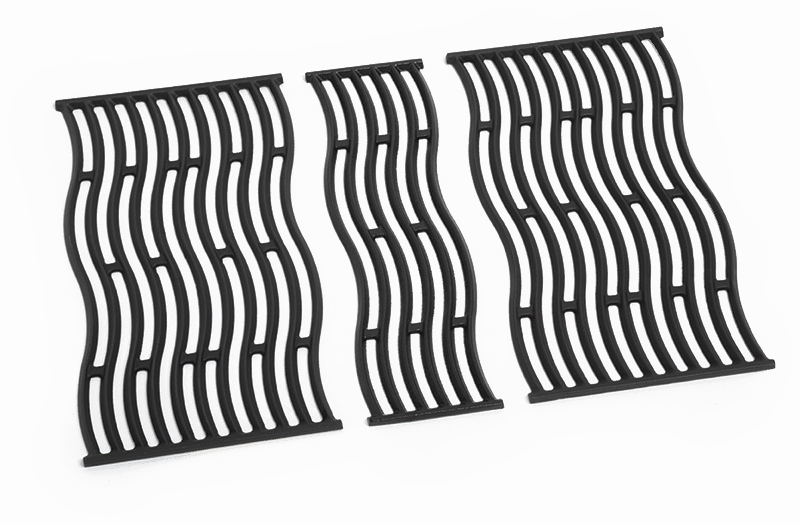 Napoleon Bbq S87004 Three Cast Iron Cooking Grids For Triumph 410 Barbeque Grill Accessories,grill tool set