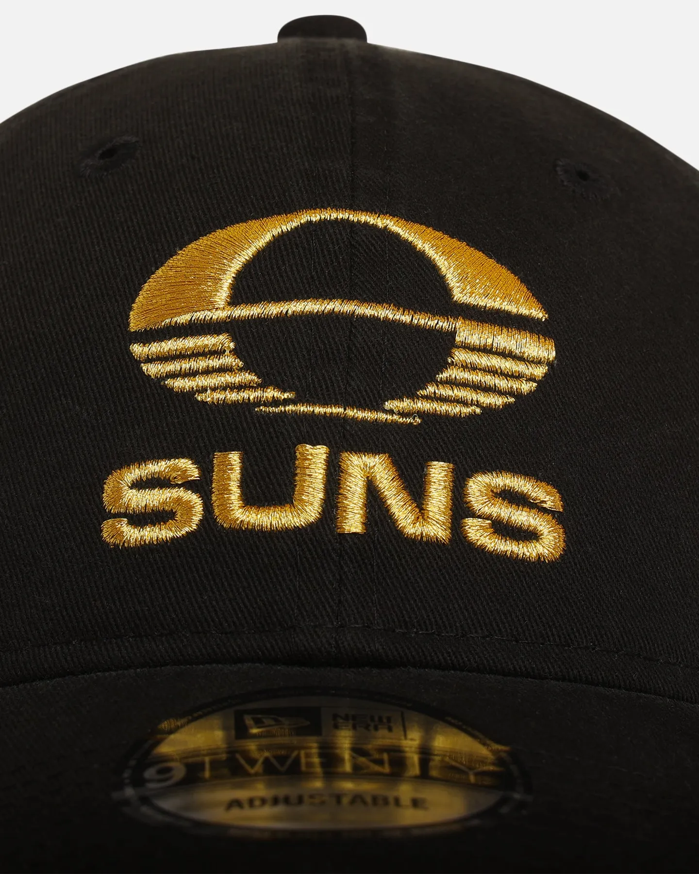 New Era Gold Coast Suns 'AFL Black & Gold' 9TWENTY Strapback Black/Gold