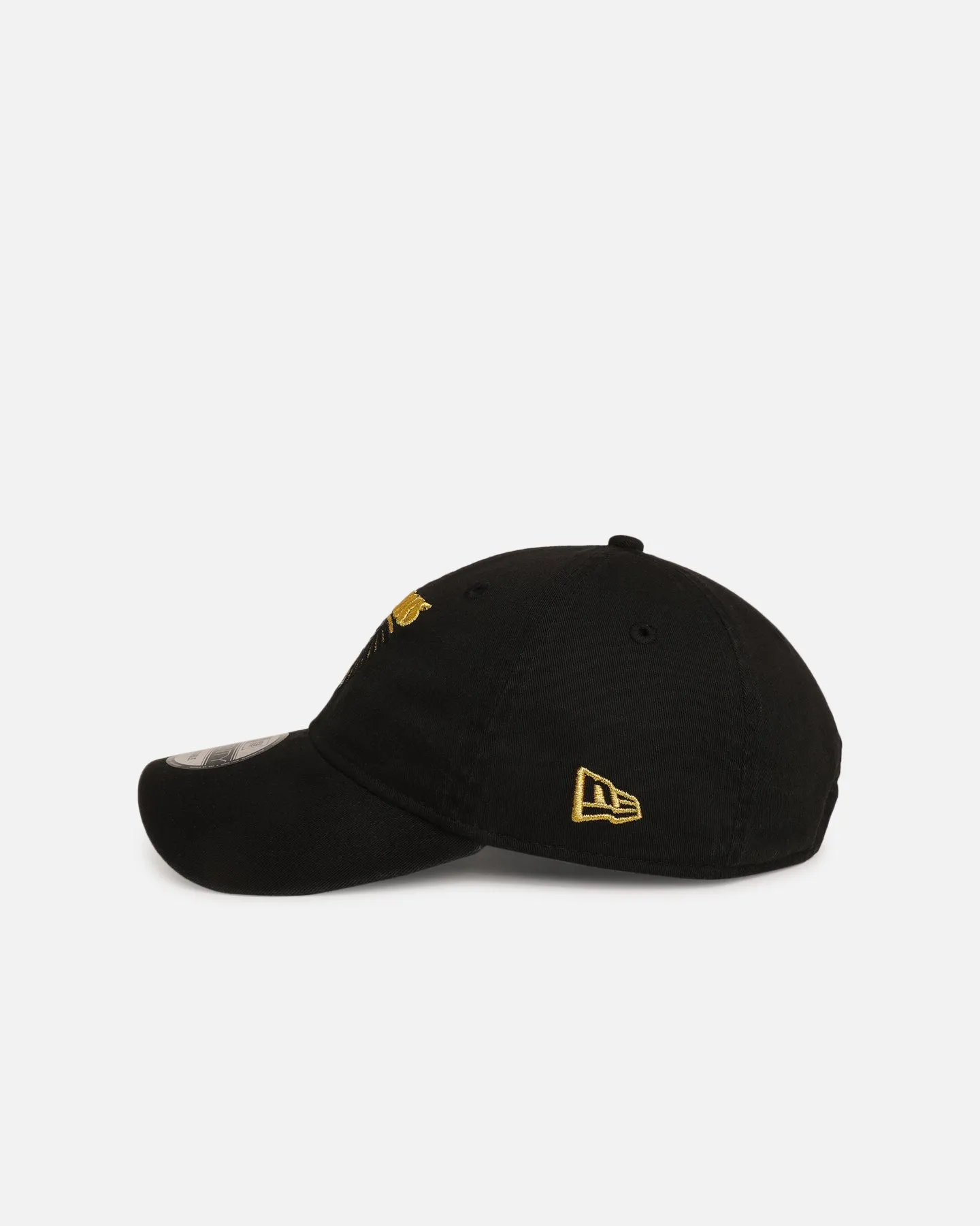 New Era Hawthorn Hawks 'AFL Black & Gold' 9TWENTY Strapback Black/Gold