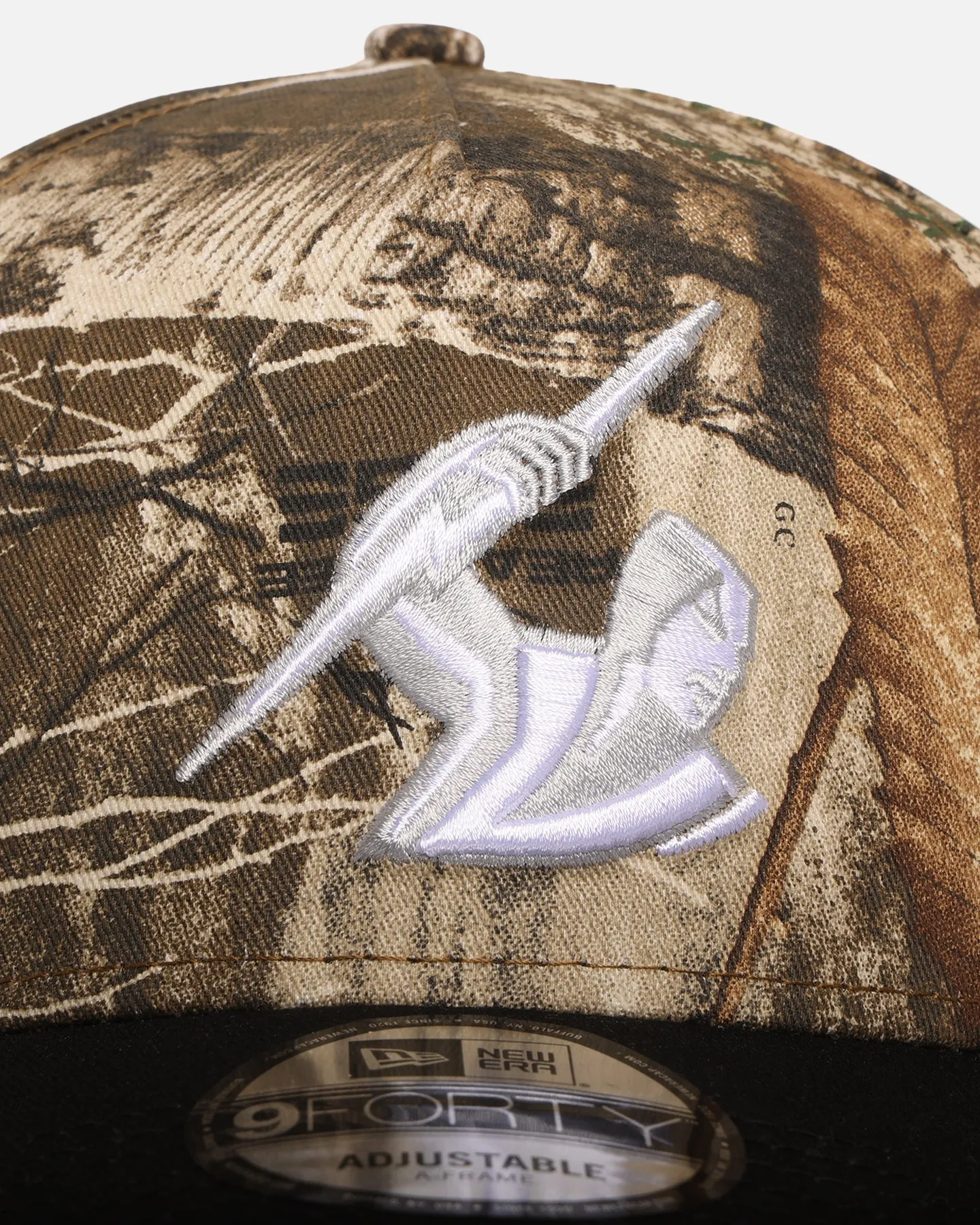 New Era Melbourne Storm 'NRL Real Tree' 9FORTY A-Frame Snapback Real Tree Camo