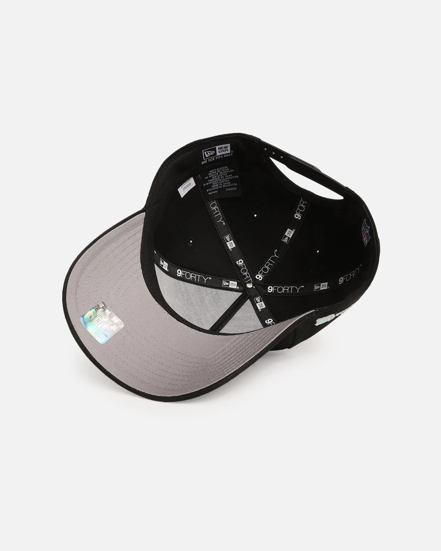 New Era Miami Dolphins 'Black Aqua' 9FORTY A-Frame Snapback Black/Aqua