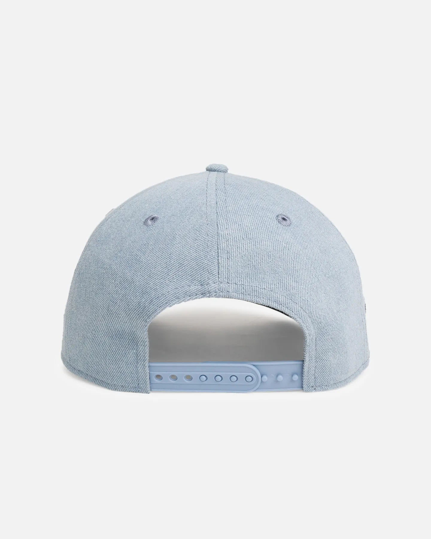 New Era Oakland Raiders 'Distressed Denim' 9FORTY A-Frame Snapback Light Wash Denim