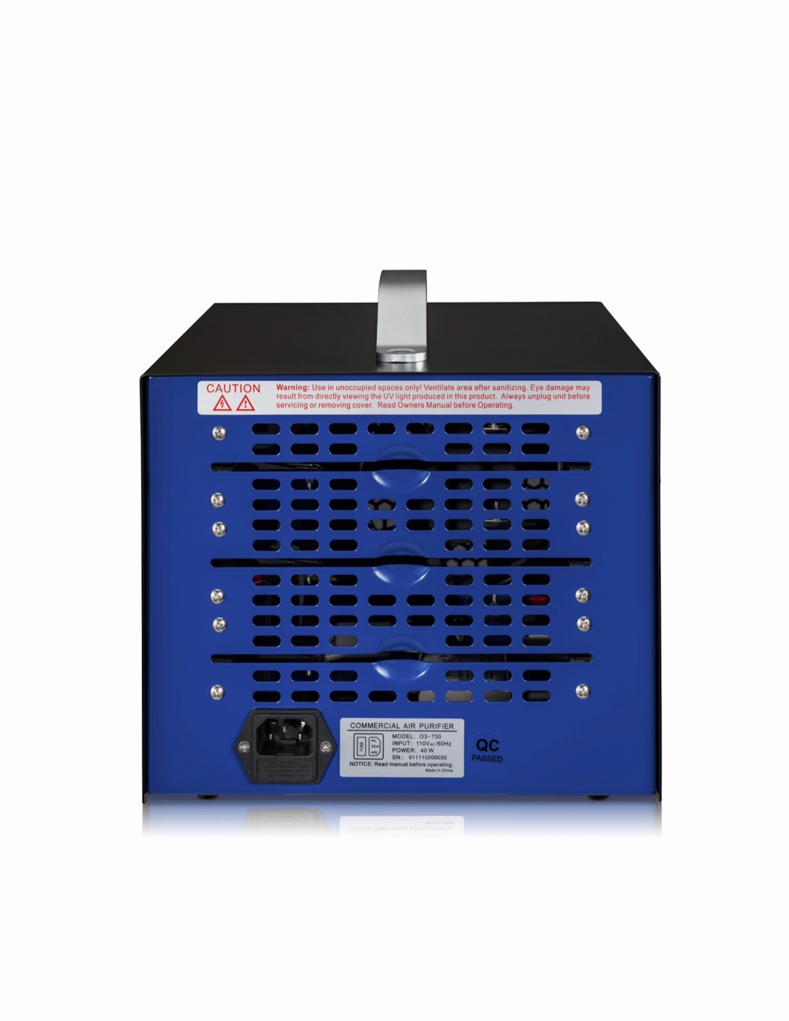 New Comfort Large Odor Eliminating Blue Commercial Ozone Generator by Prolux