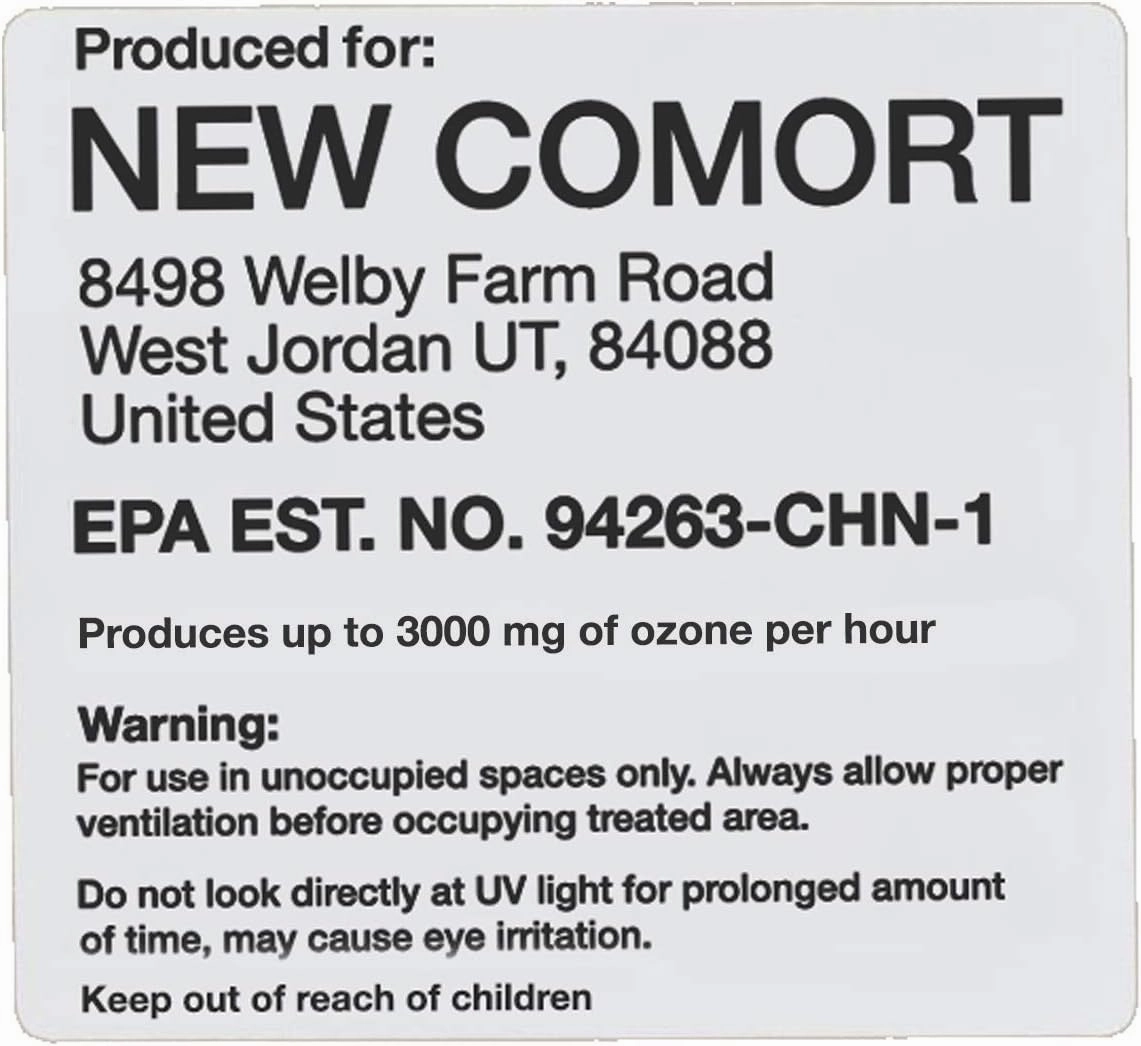 New Comfort Large Odor Eliminating Blue Commercial Ozone Generator by Prolux