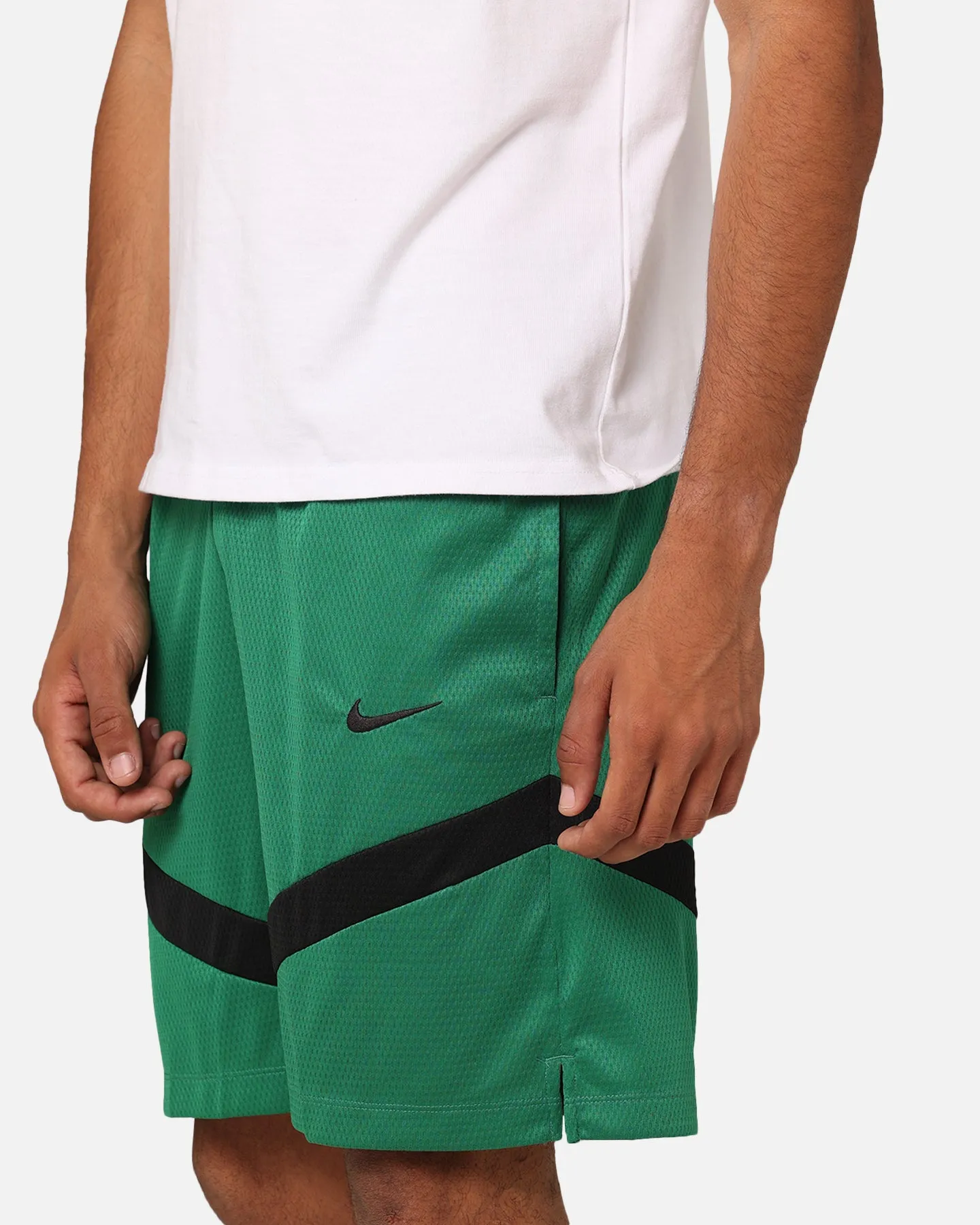 Nike Boston Celtics Dri-FIT Practice Icon  Shorts Clover/Black