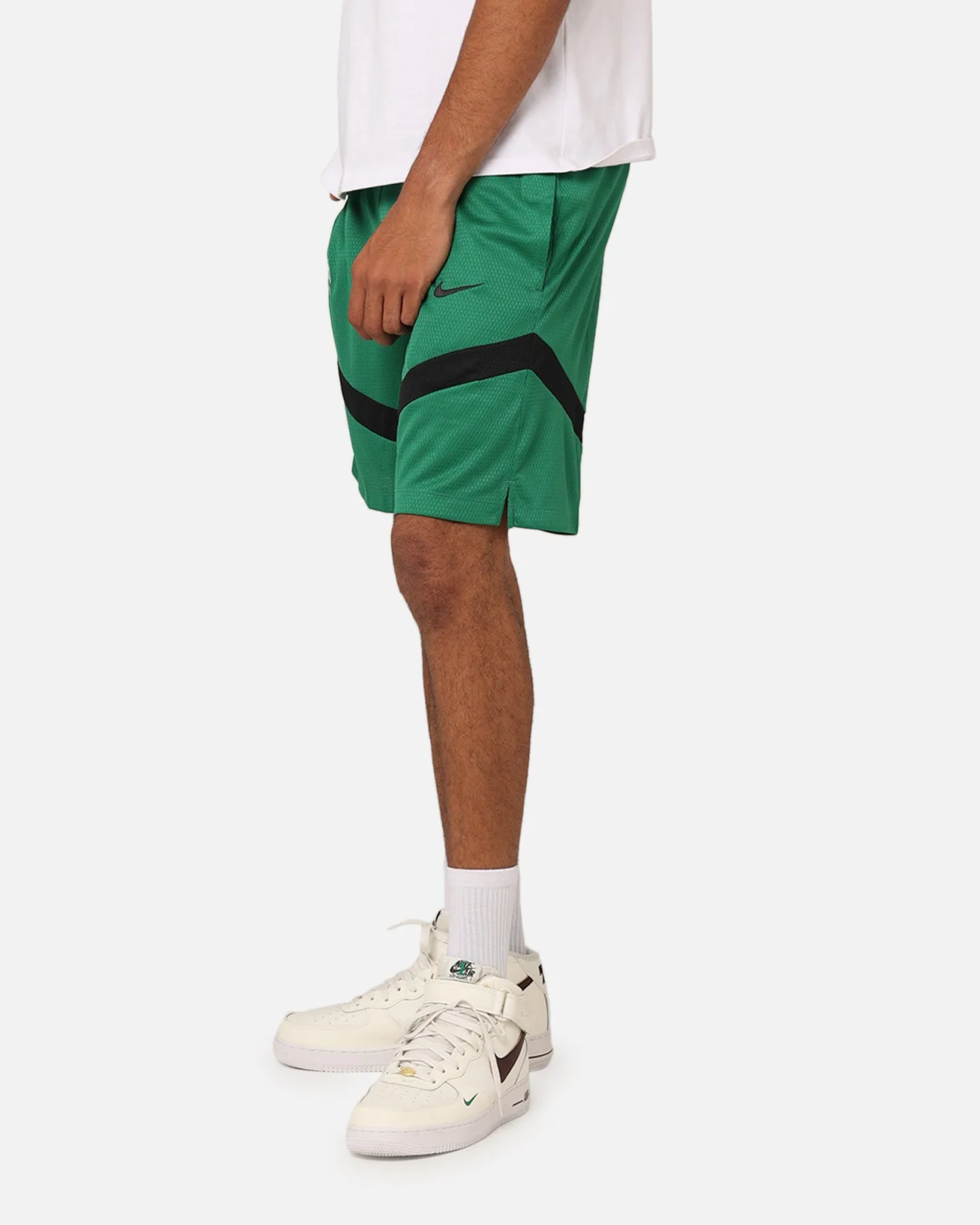 Nike Boston Celtics Dri-FIT Practice Icon  Shorts Clover/Black