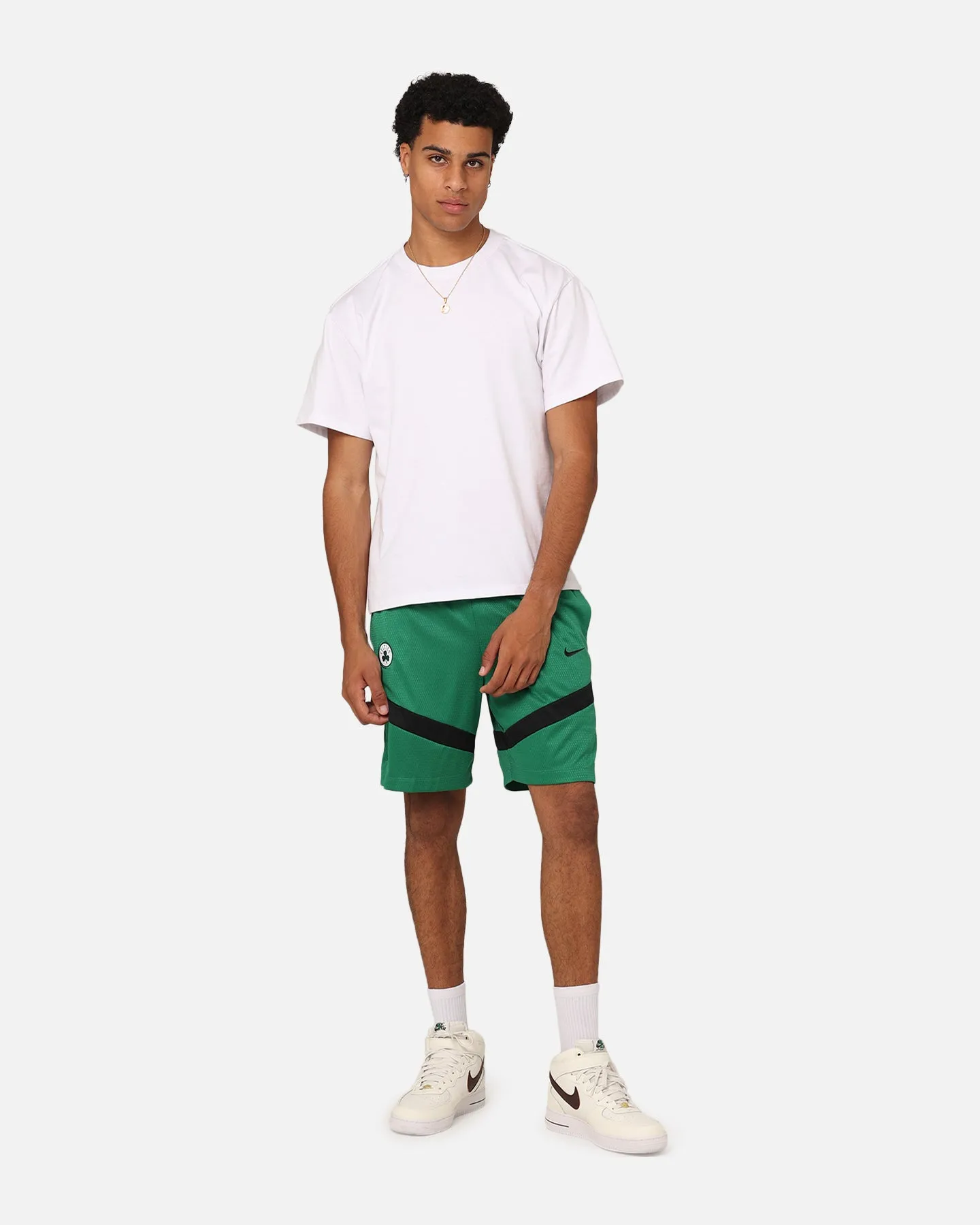 Nike Boston Celtics Dri-FIT Practice Icon  Shorts Clover/Black