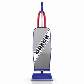 Oreck 9lb Commercial Upright Vacuum, Blue base upright vacuum, stick vacuum