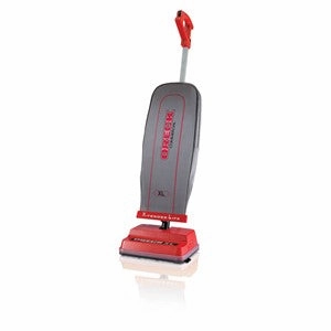 Oreck U2000RB-1 Lightweight Commercial Upright Vacuum, Red
