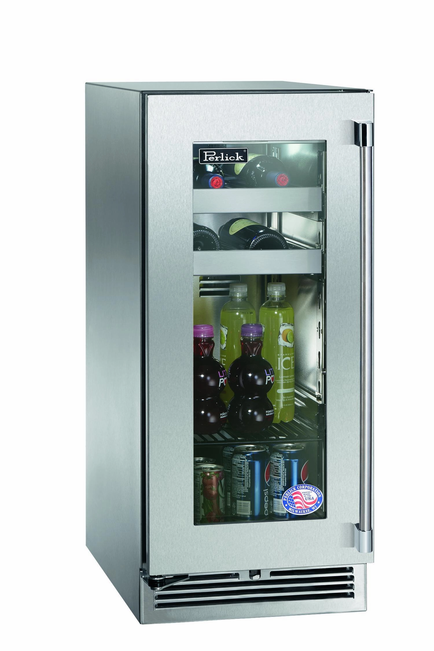 Perlick HP15BO43R 15" Outdoor Beverage Center Outdoor Refrigerators,outdoor mini fridge