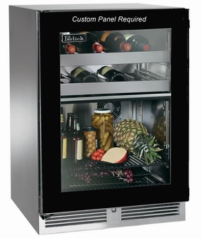 Perlick HP24CO44L 24"Outdoor Dual-Zone Refrigerator/Wine Reserve Outdoor Refrigerators,outdoor mini fridge