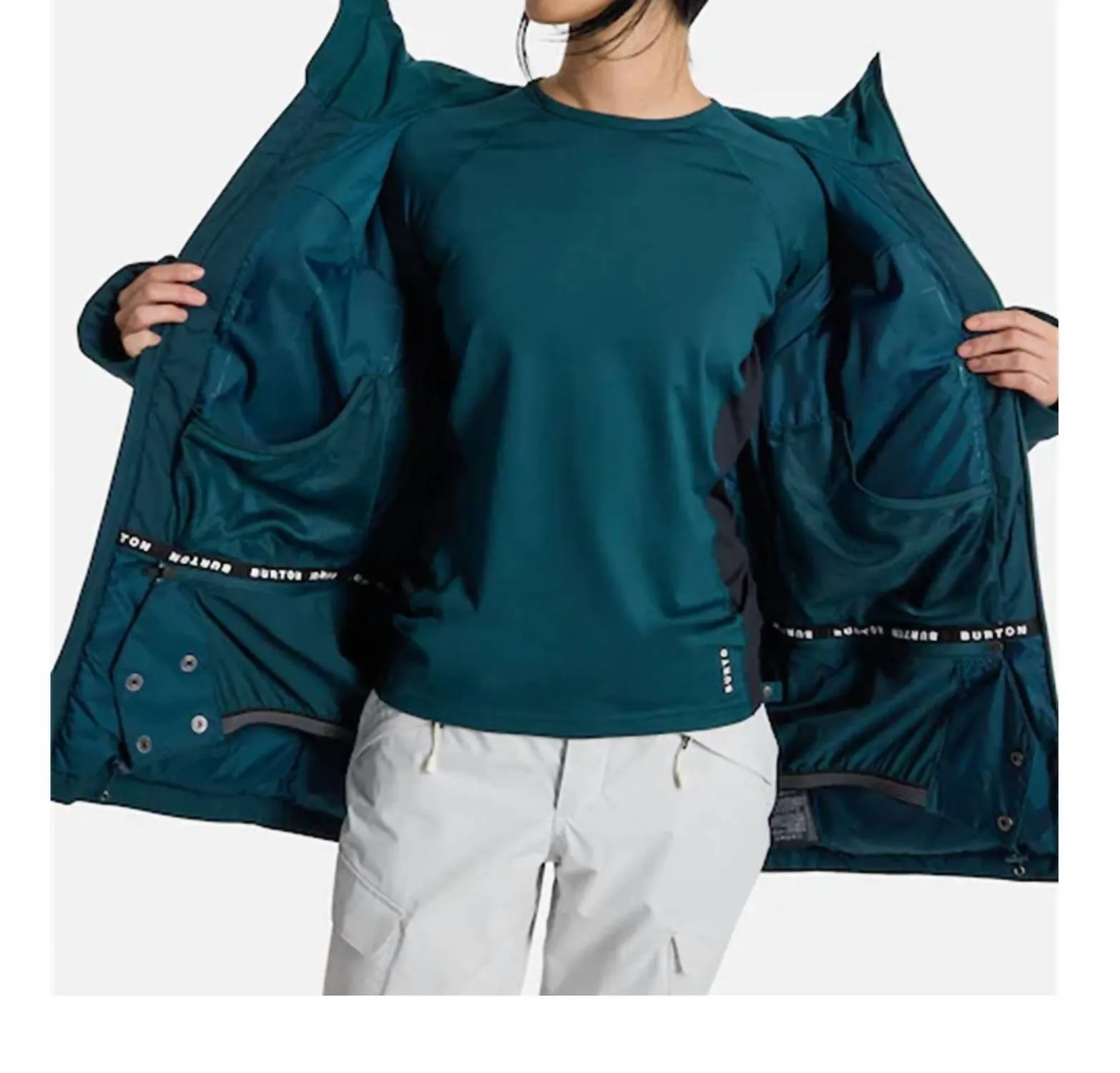 Pillowine Goretex 2L Jacket In Deep Emerald