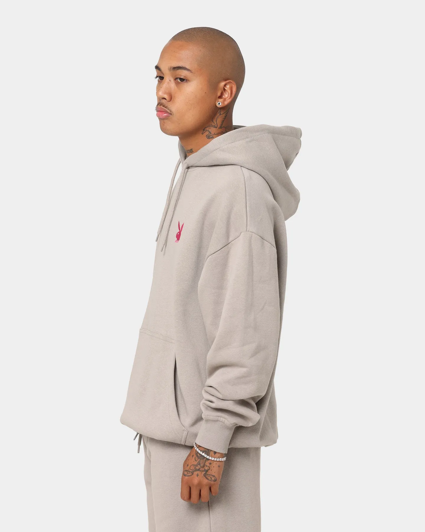 Playboy Bunny Basics Oversized Hoodie Smoke