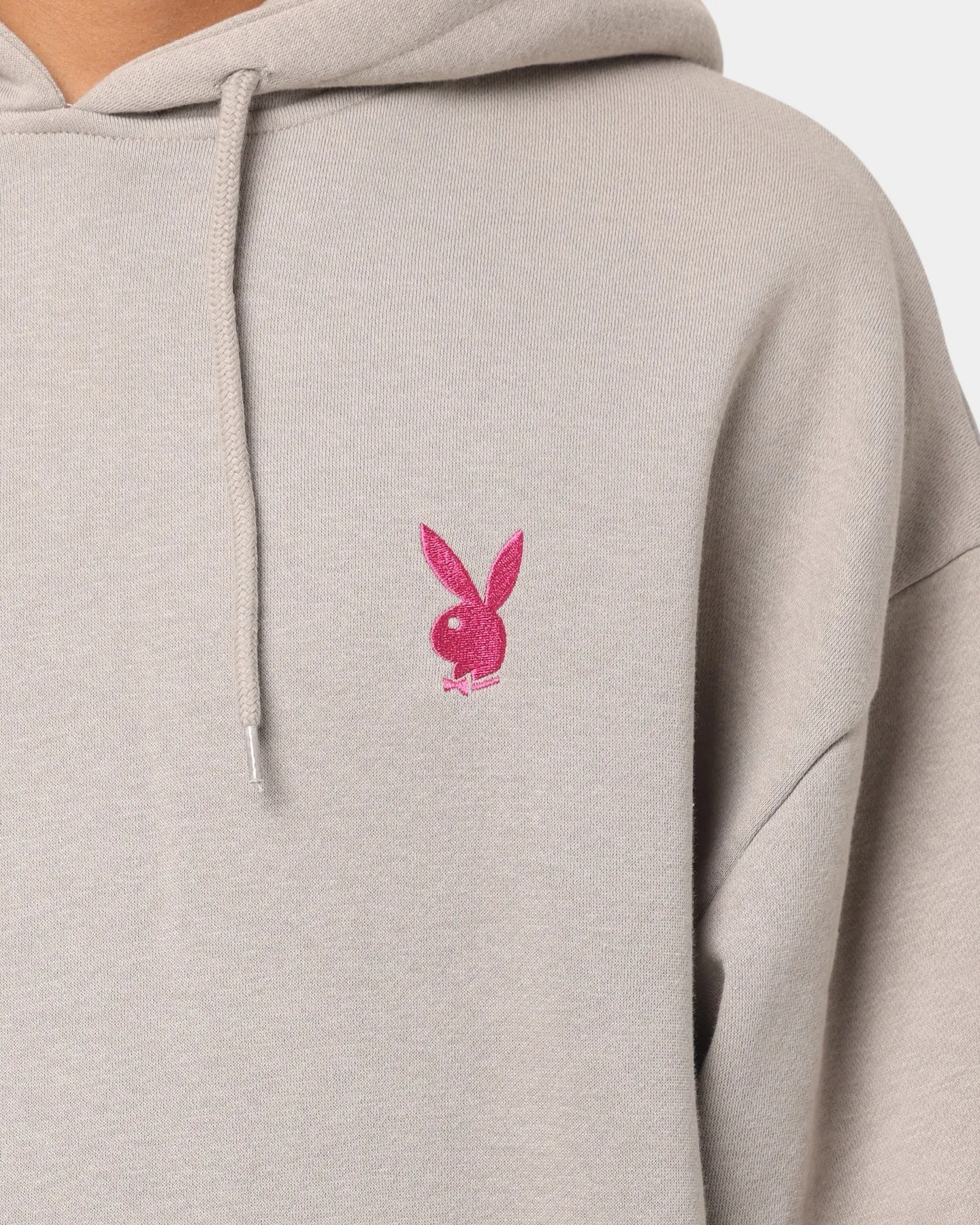 Playboy Bunny Basics Oversized Hoodie Smoke