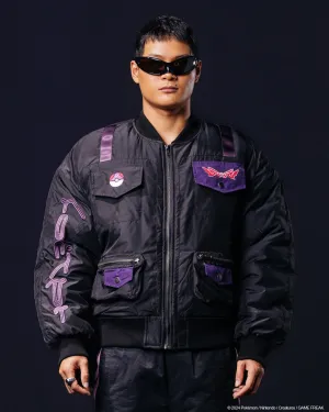 Pokmon By Loiter Master Ball Bomber Jacket Black