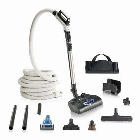 Premium Prolux 35 ft Universal Central Vacuum Hose Kit With Wessel Werk Power Nozzle upright vacuum, stick vacuum