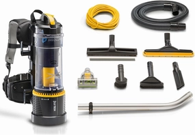 Prolux 2.0 Commercial Bagless Upright Backpack Vacuum with Deluxe 1 1/2 inch Tool Kit upright vacuum, stick vacuum