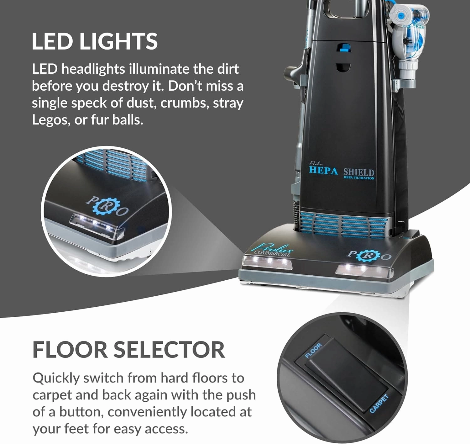 Prolux 8000 Commercial Upright Vacuum