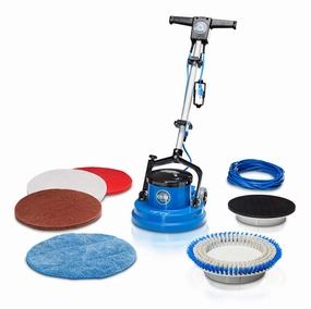 Prolux Core 15" Heavy Duty Single Pad Commercial Polisher Floor Buffer Machine Scrubber Loaded Version upright vacuum, stick vacuum