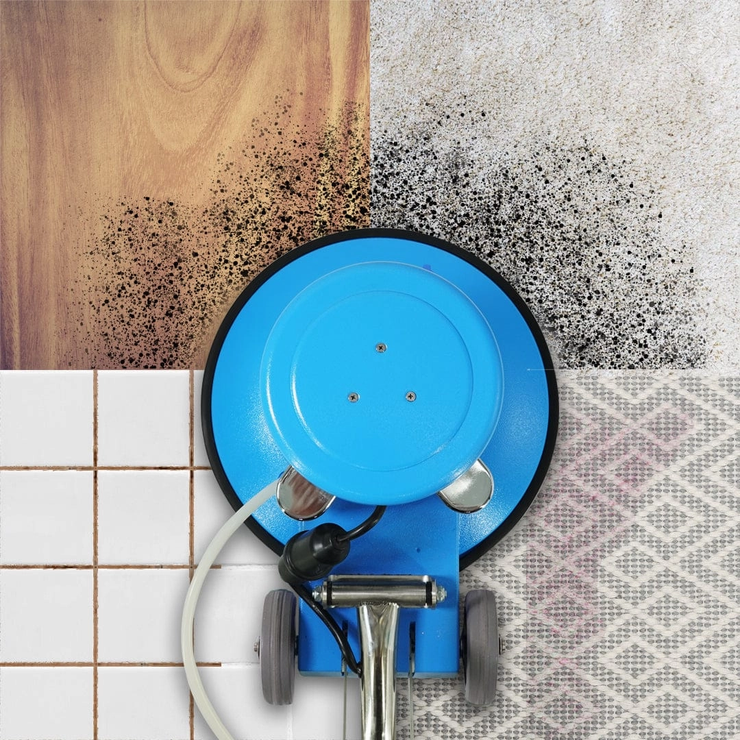 Prolux FM15P 17" Commercial Floor Buffer, Scrubber, and Stripper W/ Solution Spray Tank