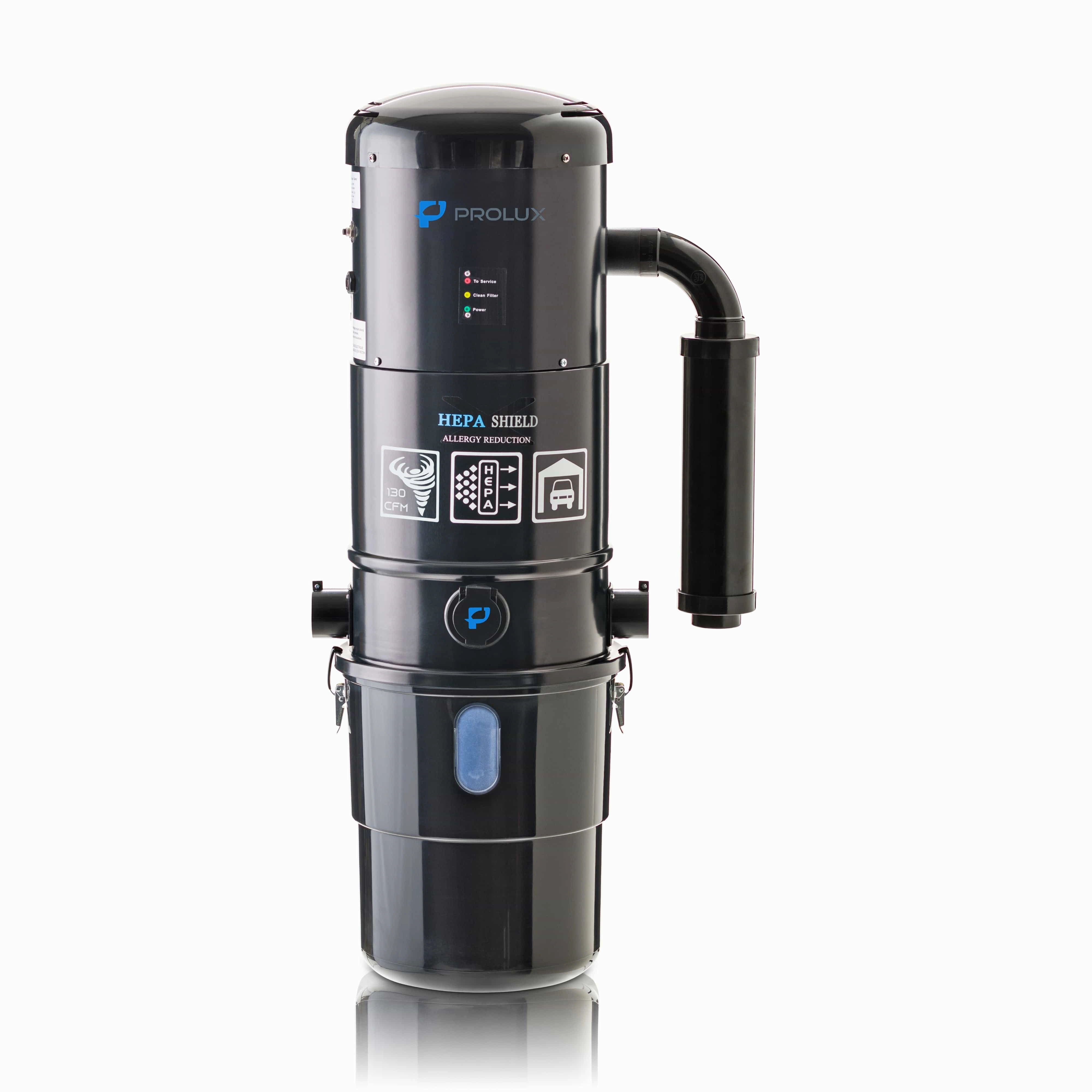 Prolux PLCCV12K Complete Central Vacuum Unit System with Prolux Electric Hose Power Nozzle Kit and 25 Year Warranty