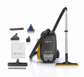 Prolux PLCX8P Pro Commercial Backpack Vacuum w/ Deluxe 1 1/2" Tool Kit upright vacuum, stick vacuum
