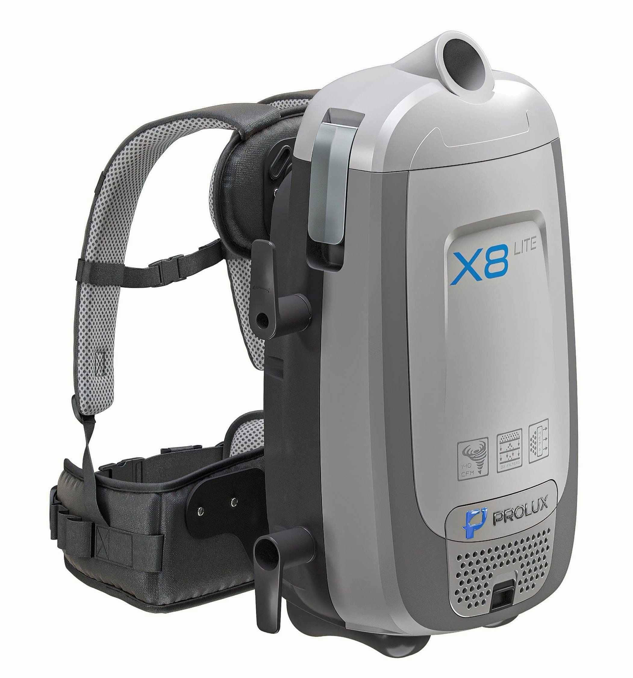 Prolux X8 Lite Backpack Vacuum w/ Premium Tool Kit for Light Commercial Use