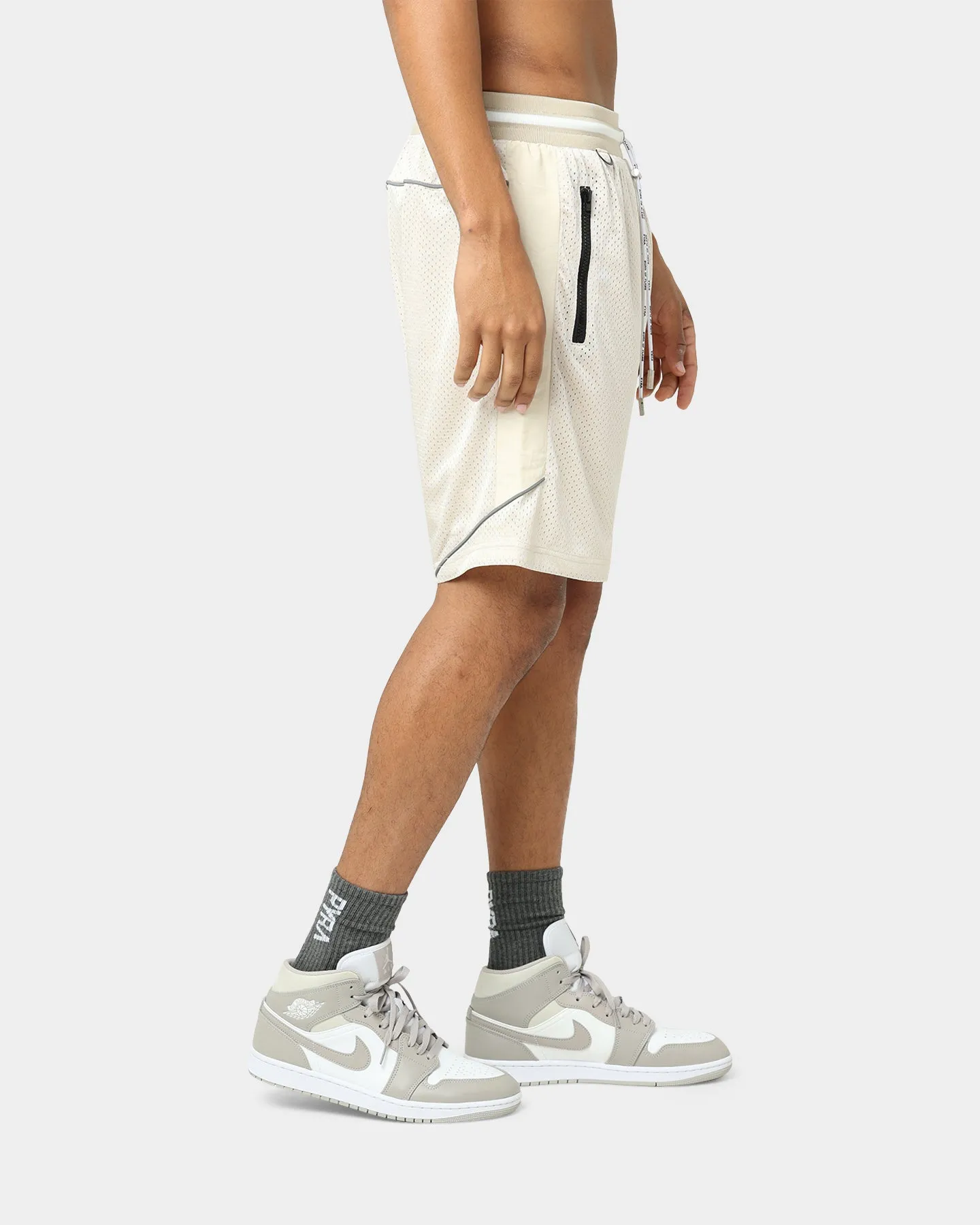 Pyra Nero Mesh Shorts Chateau Grey