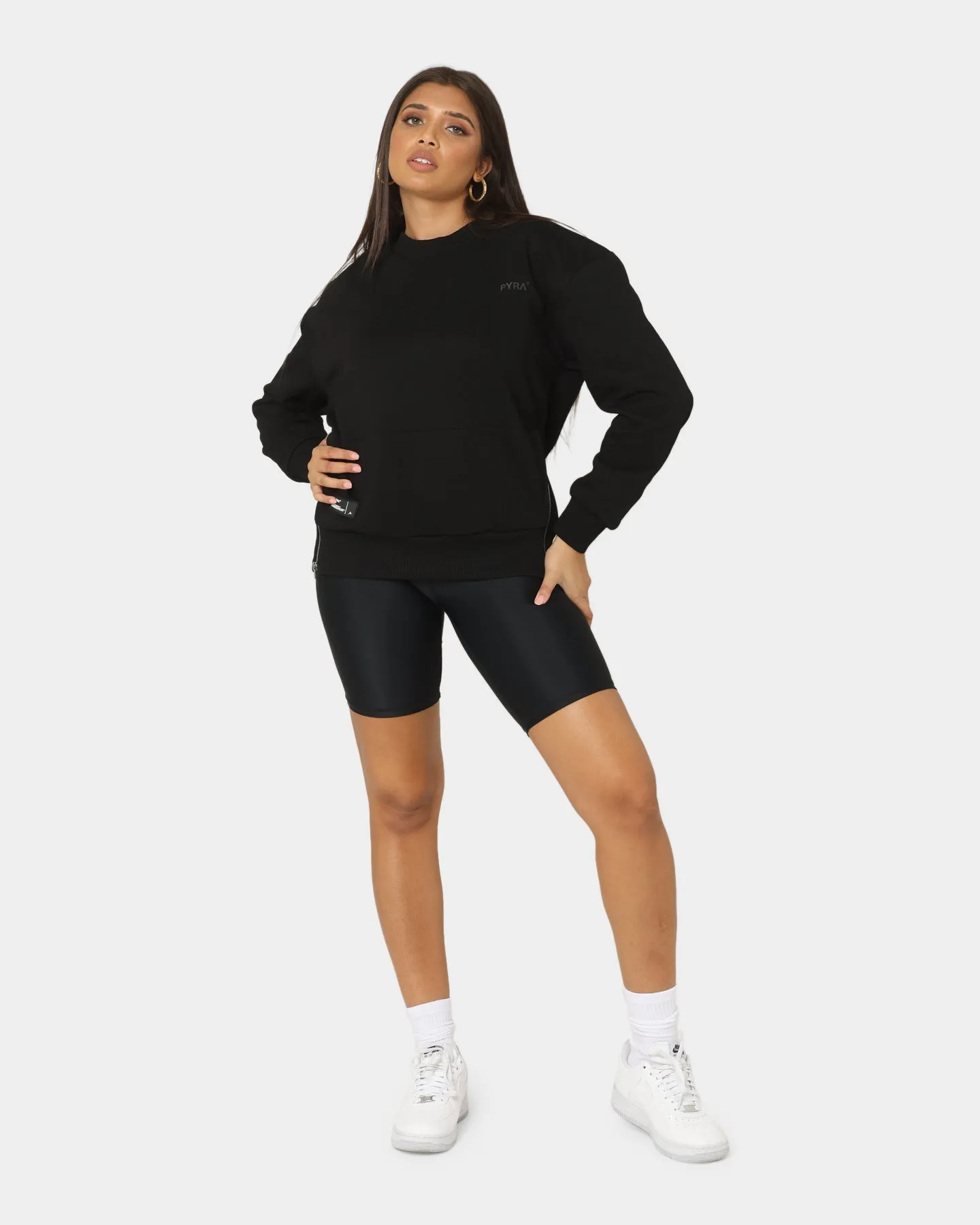 PYRA Women's Trail Sweater Black