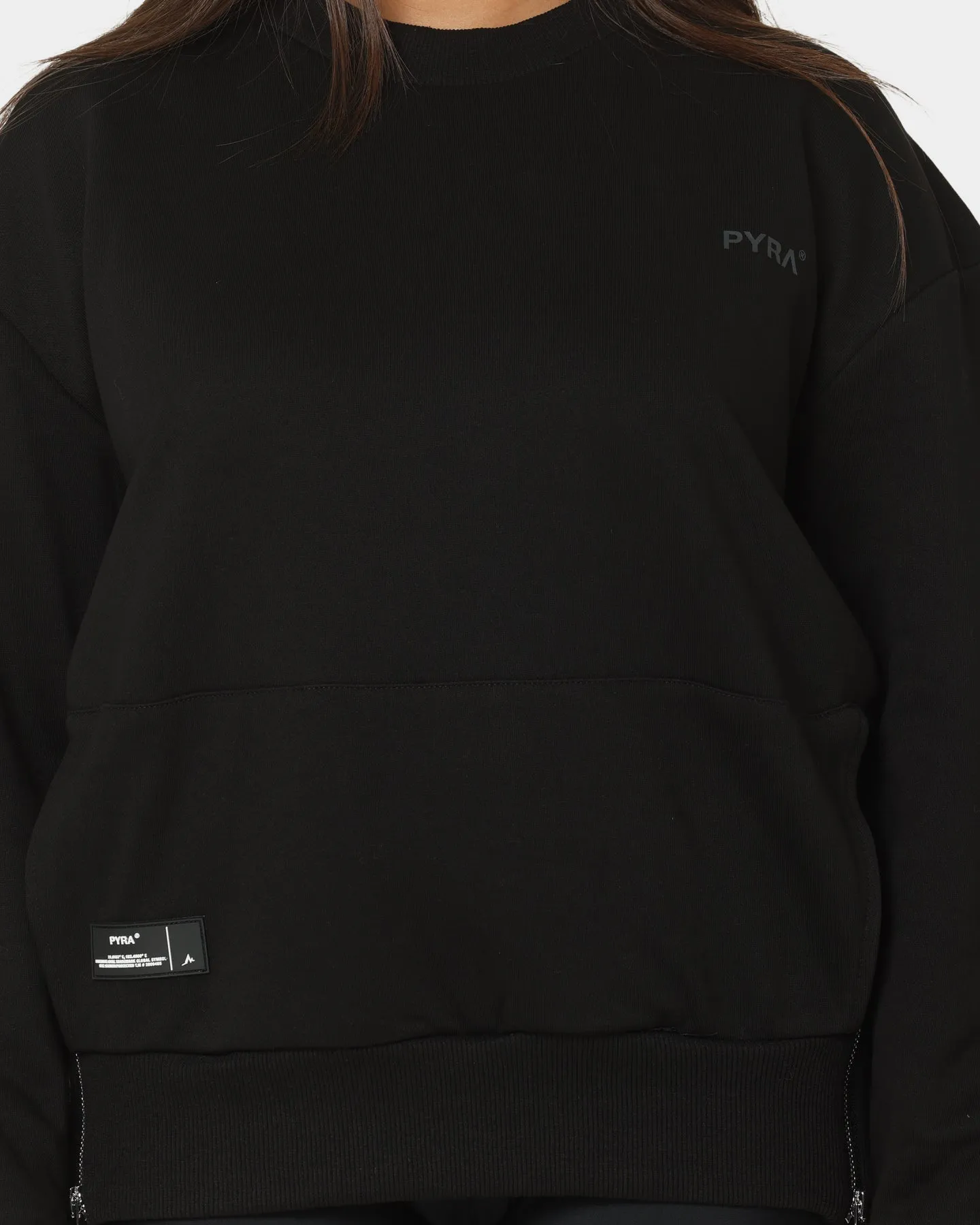 PYRA Women's Trail Sweater Black