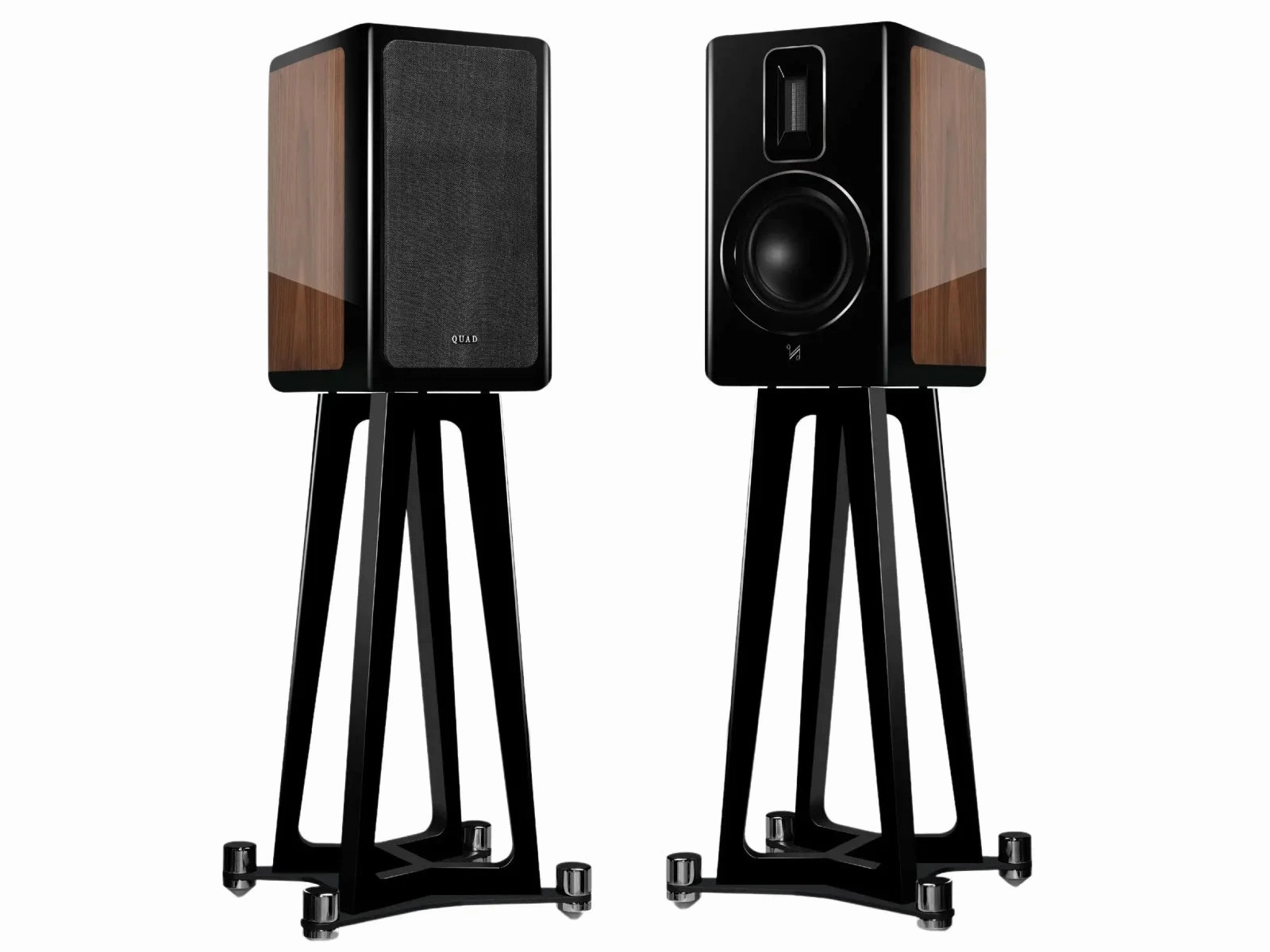 Quad REVELA 1 Standmount Speakers - PAIR - INCLUDES STANDS Kitchen Appliances