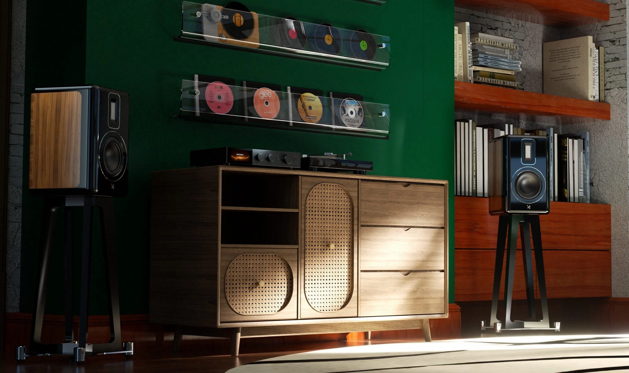 Quad REVELA 1 Standmount Speakers - PAIR - NO STANDS