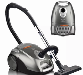 RAF Canister Vacuum Cleaner, 2800Watts, Silver robot vacuum, handheld vacuum