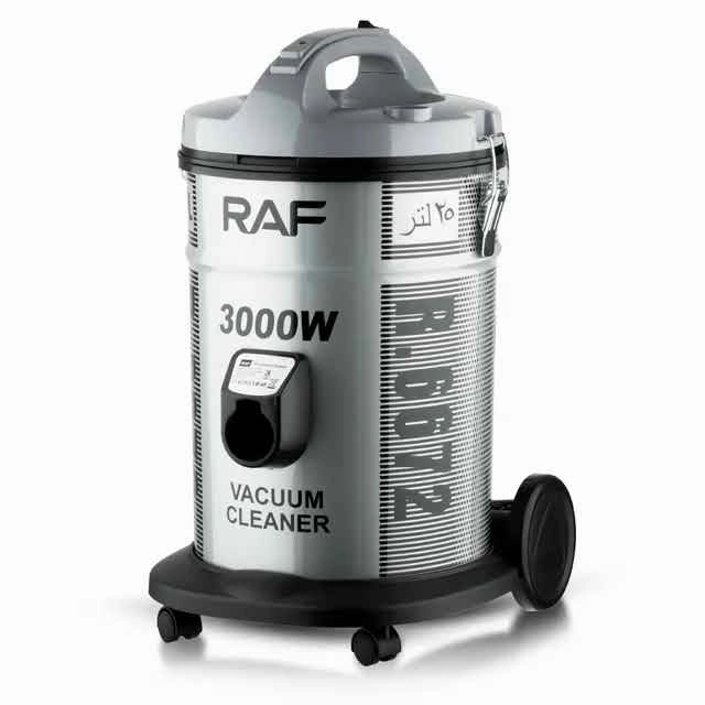 RAF Vacuum Cleaner 25Lit, 3000Watts, Dust Silver robot vacuum, handheld vacuum