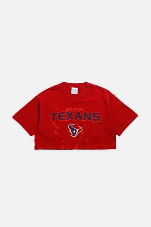 Rework Houston Texans NFL Crop Tee - S