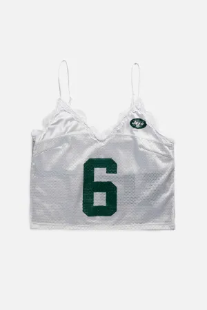 Rework NY Jets Lace Tank - M