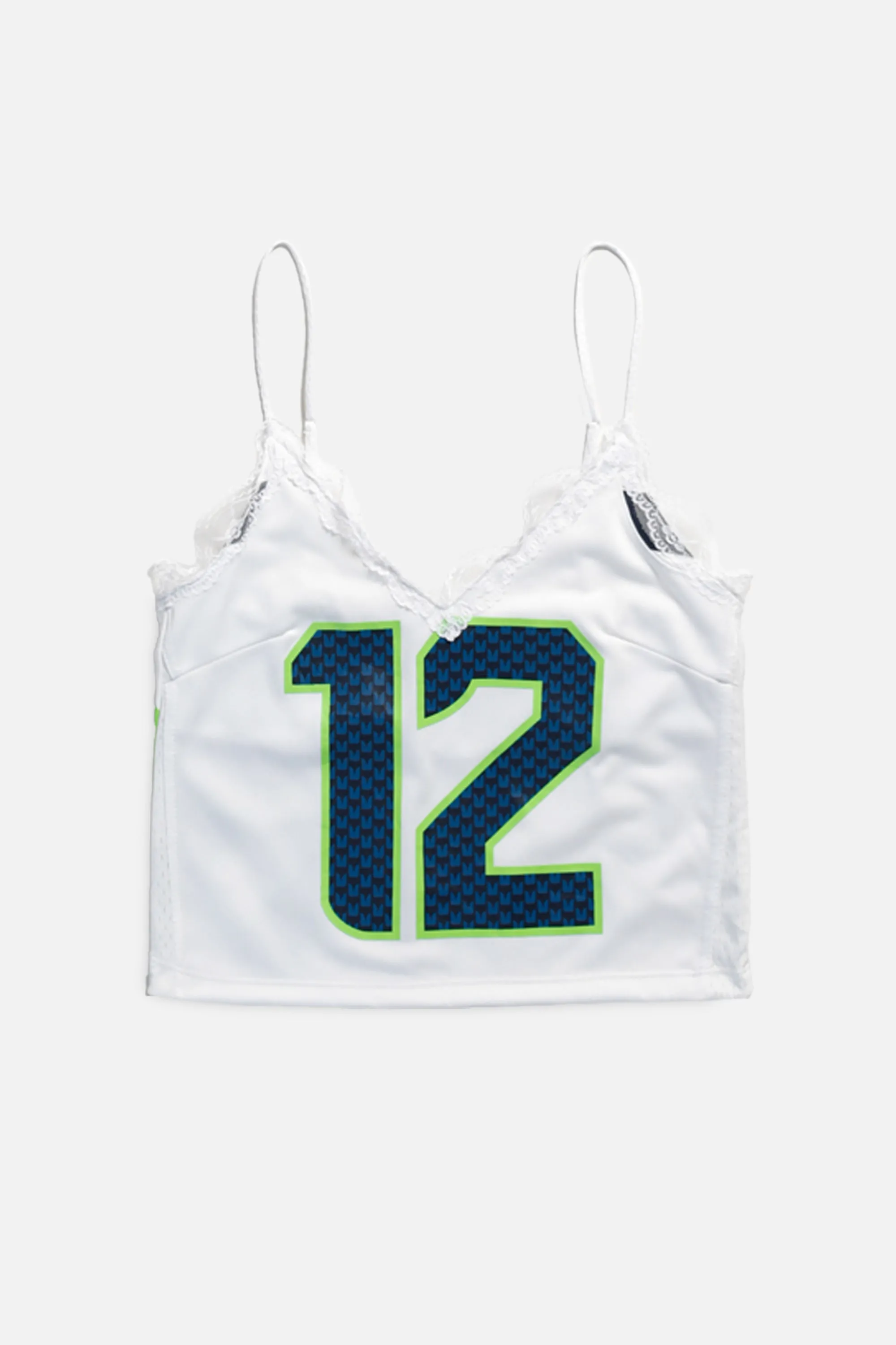 Rework Seattle Seahawks Lace Tank - XS