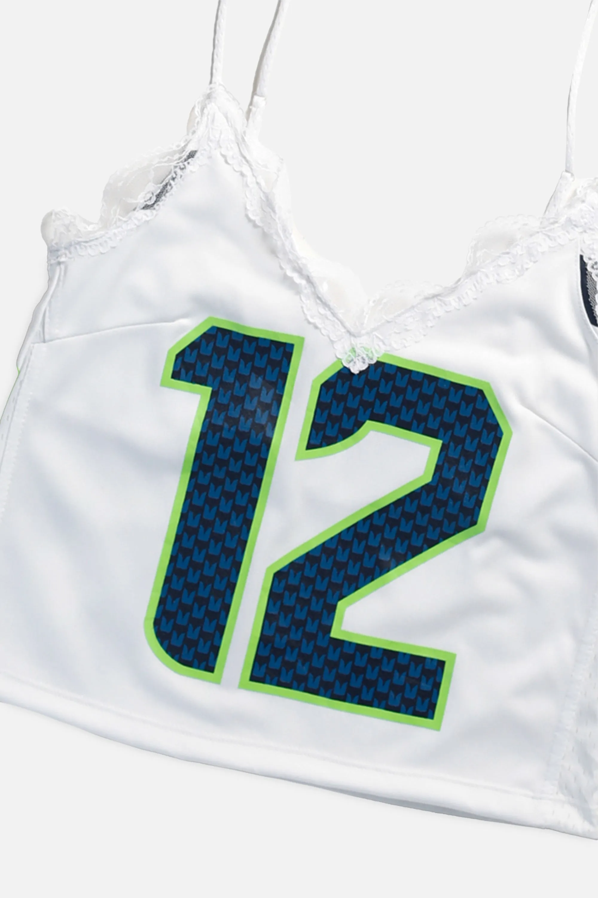 Rework Seattle Seahawks Lace Tank - XS