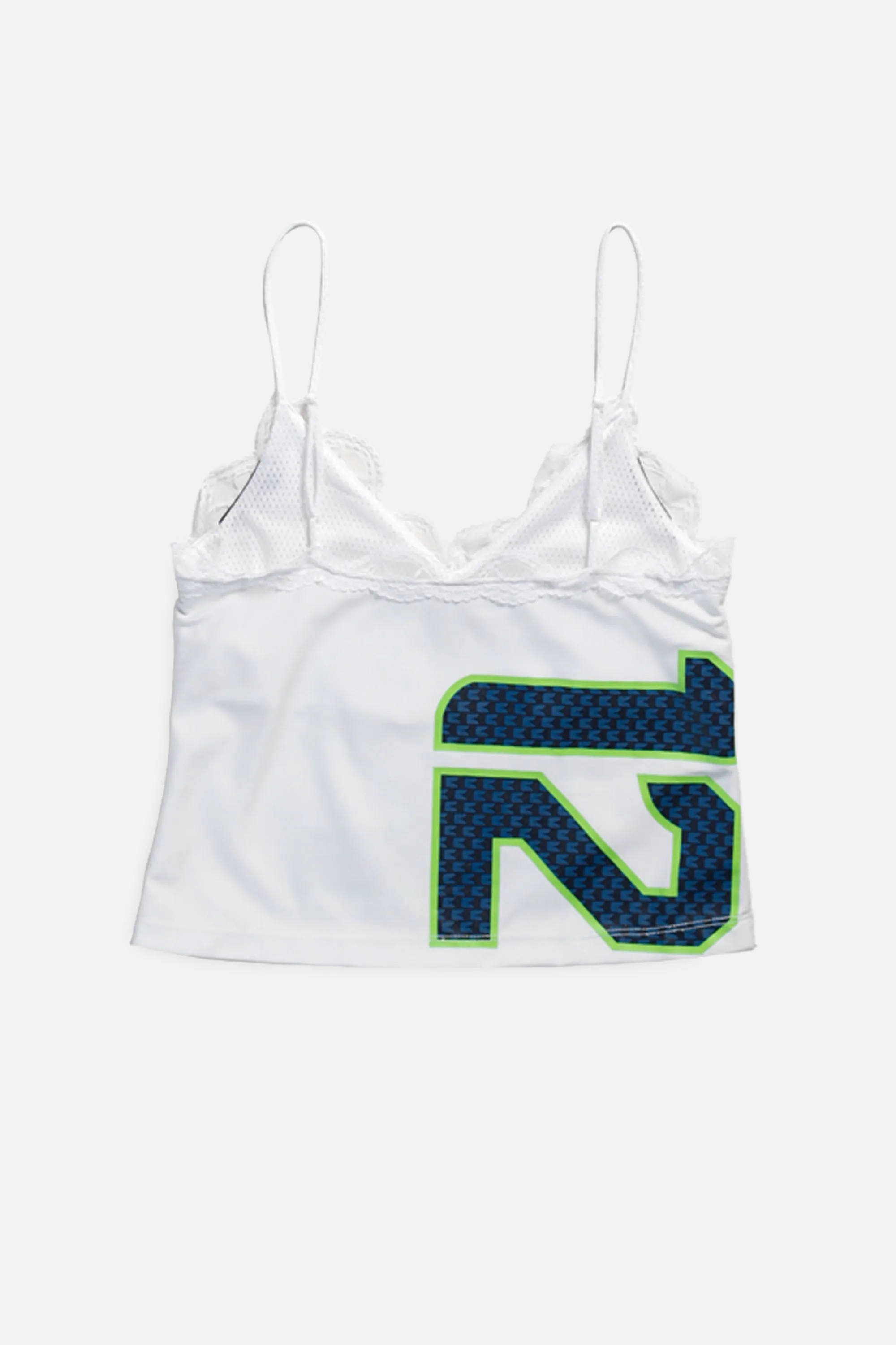 Rework Seattle Seahawks Lace Tank - XS