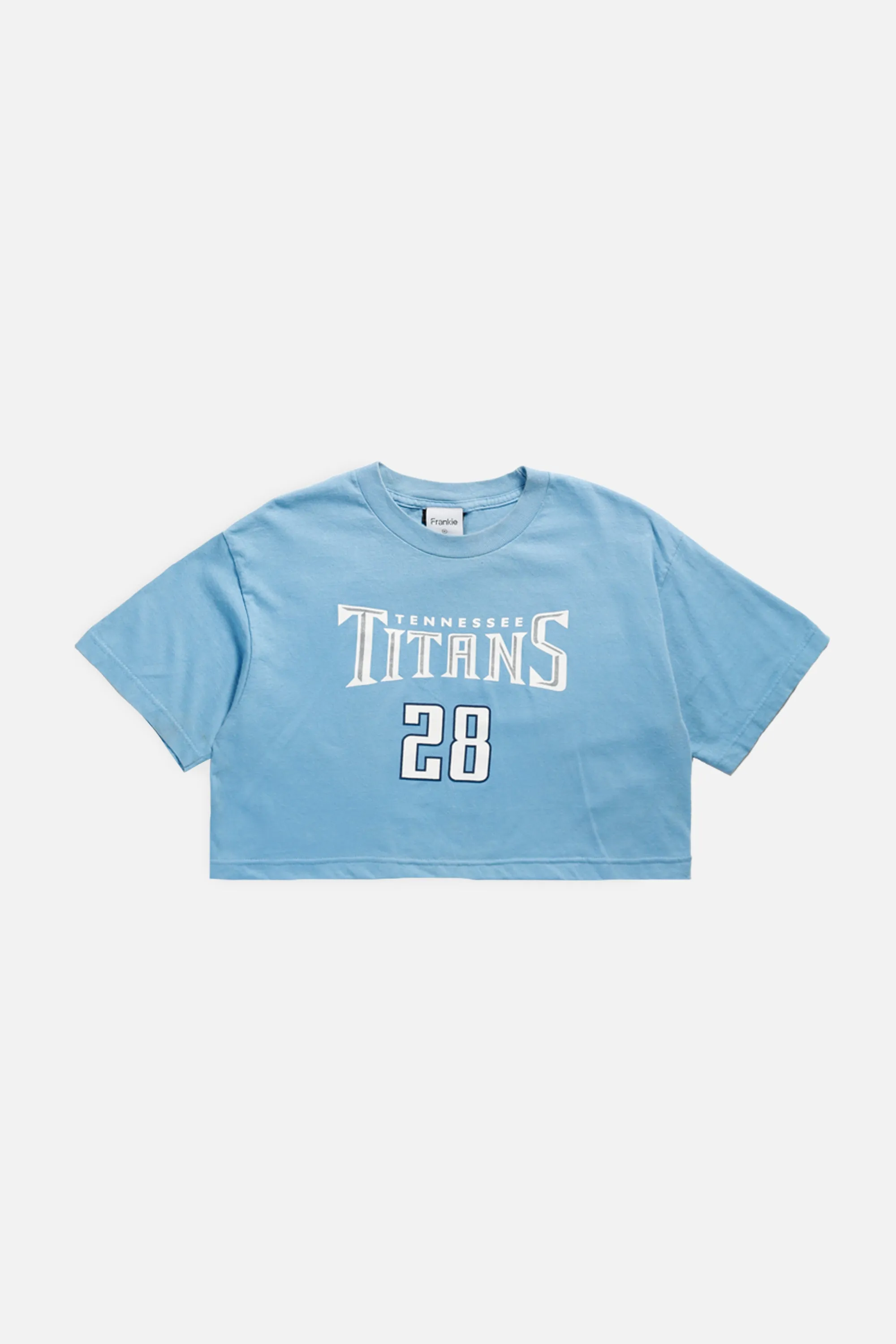 Rework Tennessee Titans NFL Crop Tee - M