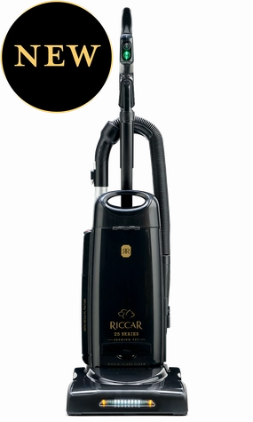 Riccar R25P Premium Pet Clean Air Upright Black vacuum cleaner, cordless vacuum